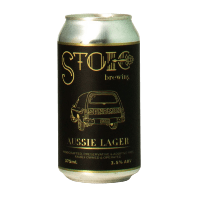 Stoic Brewing Lager 375ml Can Craft Beer Stoic