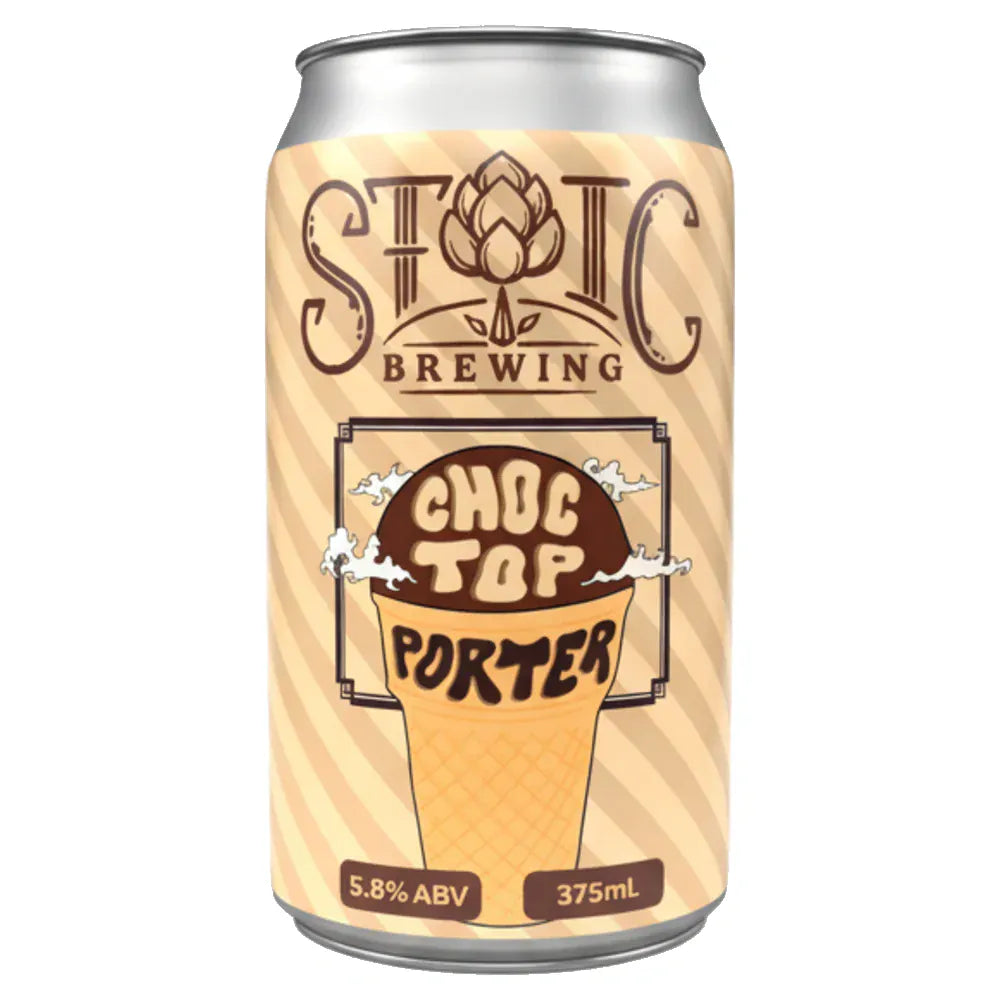 Stoic Choc Top Porter 375ml Can Craft Beer Stoic