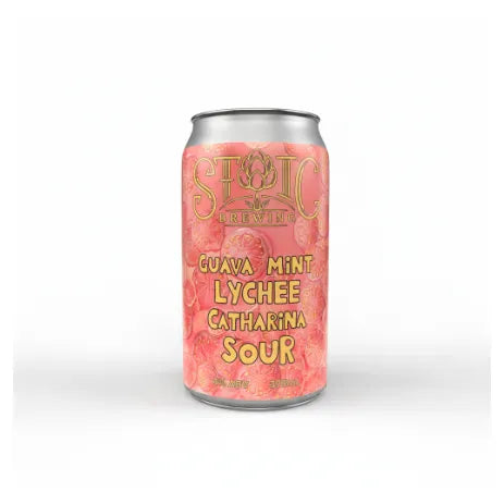 Stoic Guava Mint Lychee Catharina Sour 375ml Can Craft Beer Stoic