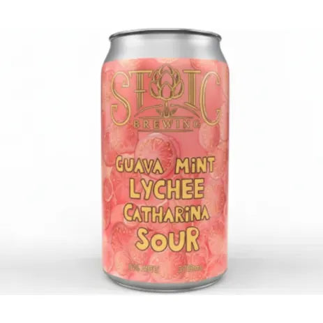 Stoic Guava Mint Lychee Catharina Sour 375ml Can Craft Beer Stoic