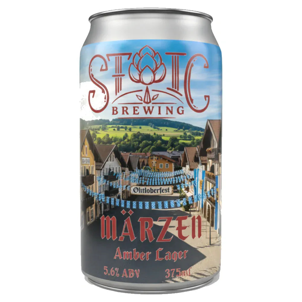 Stoic Marzen Amber Lager 375ml Can Craft Beer Stoic