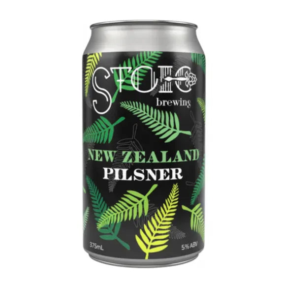 Stoic NZ pilsner 375ml Can Craft Beer Stoic