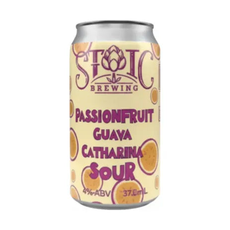 Stoic Passionfruit Catherina Sour 375ml Can Craft Beer Stoic