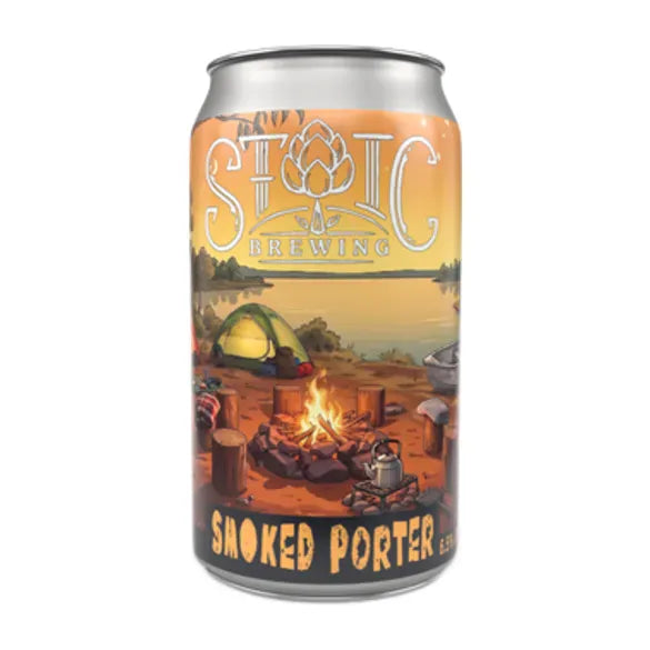 Stoic Smoked Porter 375ml Can Craft Beer Stoic