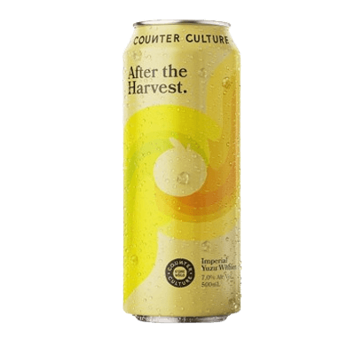 Stone & Wood Counter Culture After the Harvest Imperial Yuzu Witbier 500ml Can Craft Beer Stone & Wood