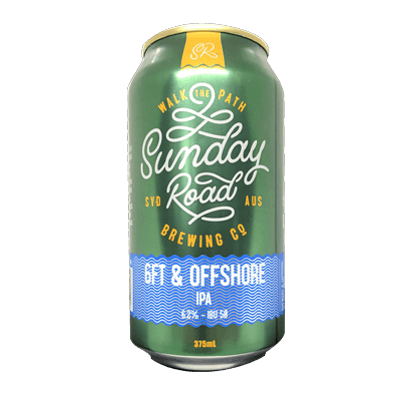 Sunday Road 6ft & Offshore IPA Craft Beer Sunday Road Brewing