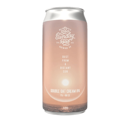 Sunday Road Dust From a Distant Sun Double Oat Cream IPA 440ml Can Craft Beer Sunday Road Brewing