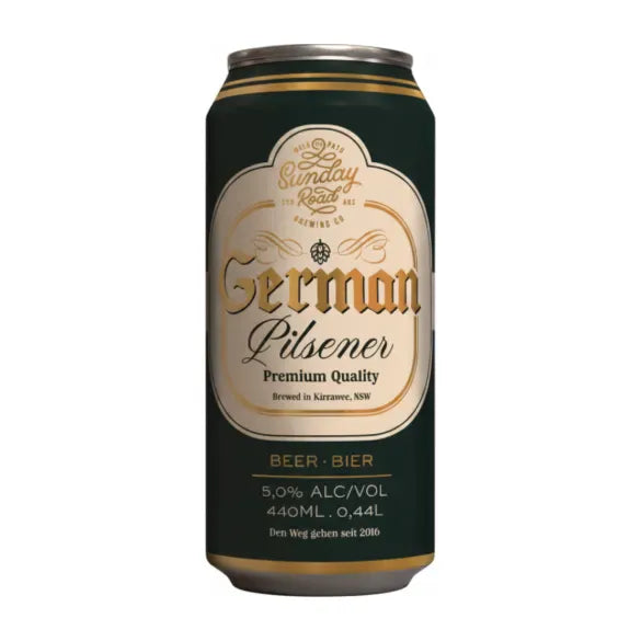 Sunday Road German Pilsner 440ml Can Craft Beer Sunday Road Brewing