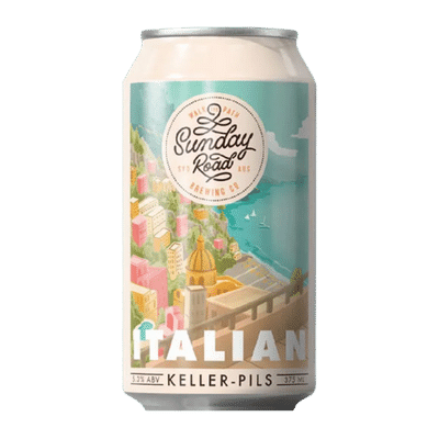 Sunday Road Italian Keller-Pils 375ml Can Craft Beer Sunday Road Brewing