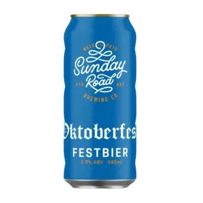 Sunday Road Oktoberfest Festbier 440ml Can Craft Beer Sunday Road Brewing