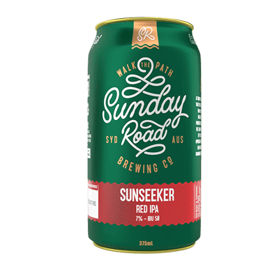 Sunday Road Sunseeker Red IPA Craft Beer Sunday Road Brewing