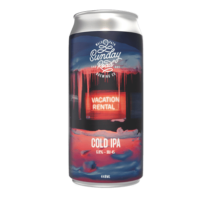 Sunday Road Vacation Rental Cold IPA 440ml Can Craft Beer Sunday Road Brewing
