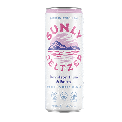 Sunly Seltzer Davidson Plum & Berry Craft Beer Sunly