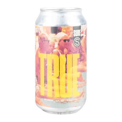 Sure True Hoppy Lager 375ml Can Craft Beer Sure Brewing