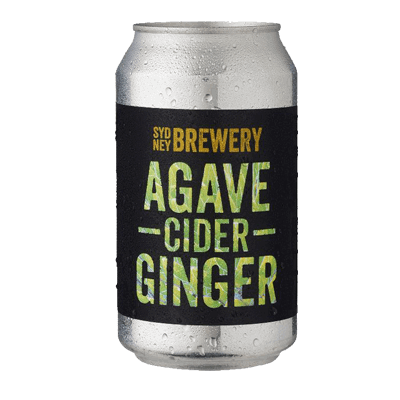 Sydney Agave Ginger Cider 355ml Can Craft Beer Sydney Brewery