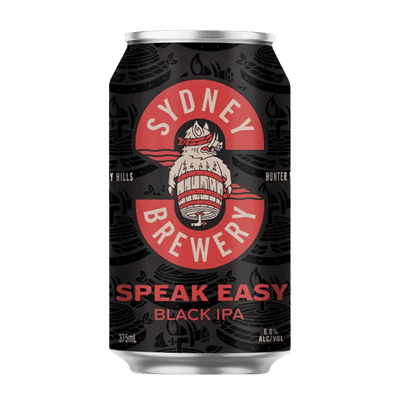 Sydney Brewery Speakeasy Black IPA 375ml Can Craft Beer Sydney
