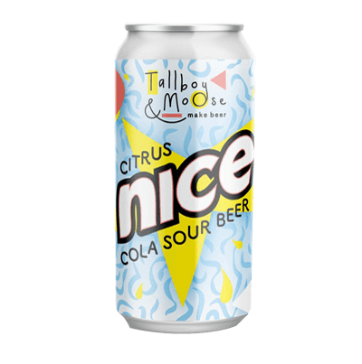 Tallboy and Moose Citrus Nice Cola Sour Ale 375ml Can Craft Beer Tallboy and Moose