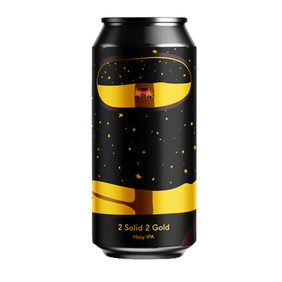 Tallboy & Moose 2 Solid 2 Gold Hazy IPA Craft Beer Tallboy and Moose