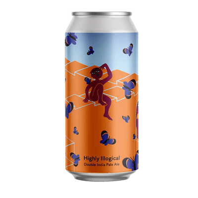 Tallboy & Moose Highly Illogical DIPA Craft Beer Tallboy and Moose