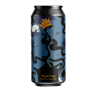 Tallboy & Moose Royal Fang Earl Grey Red IPA Craft Beer Tallboy and Moose