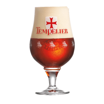 Tempelier Beer 330ml Glass Glassware Brouwerij Corsendonk