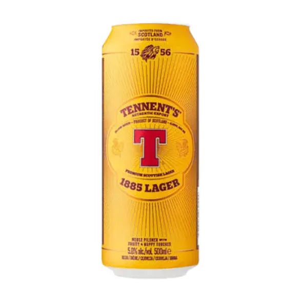 Tennent's Lager 500ml Can Craft Beer Tennent's Caledonian Brewery