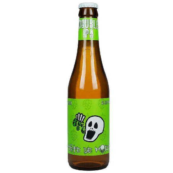 Tete de Mort Double IPA 330ml Bottle Single Craft Beer Du Bocq