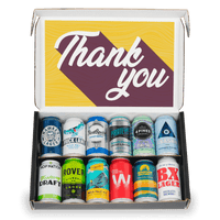 Thank You Beer Box Dozen Brews Core Beer Cartel