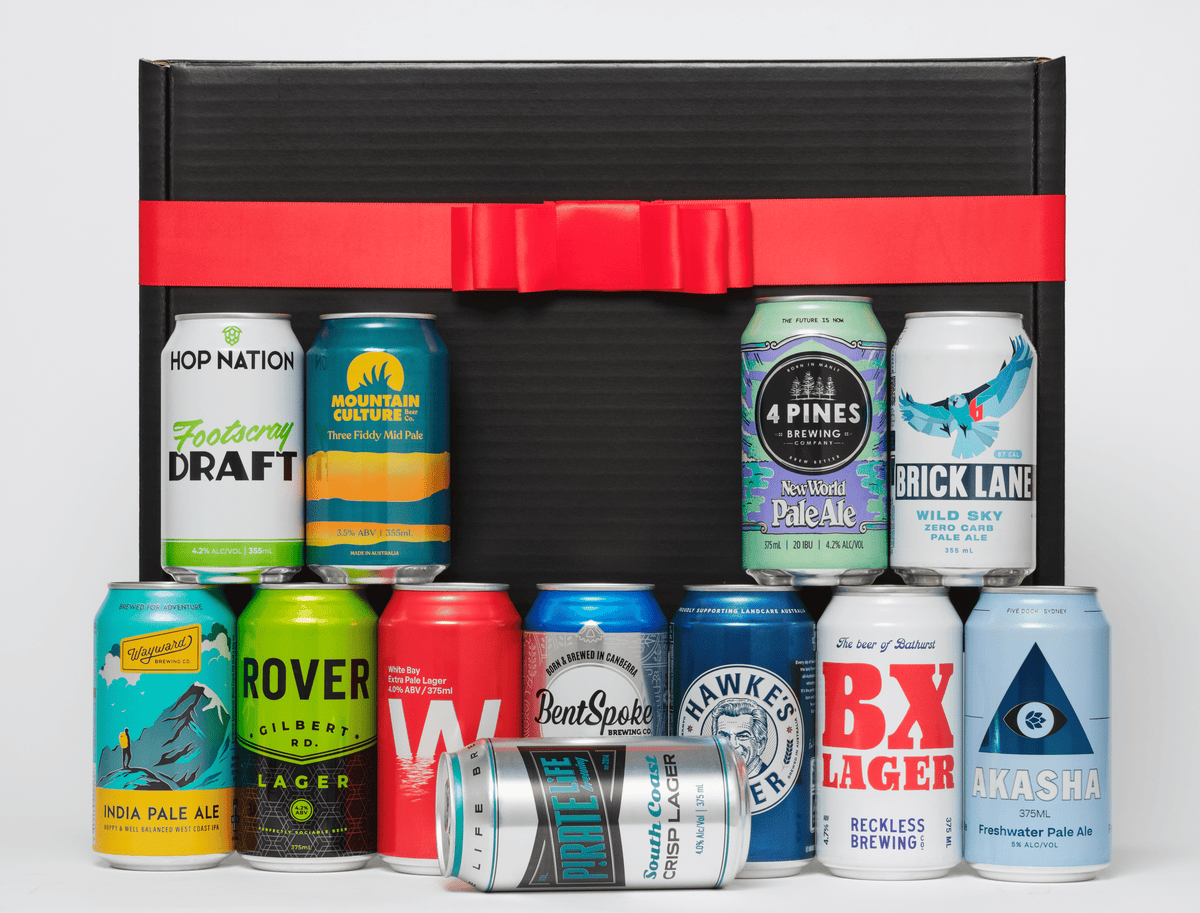 Thank You Beer Box Dozen Brews Core Beer Cartel