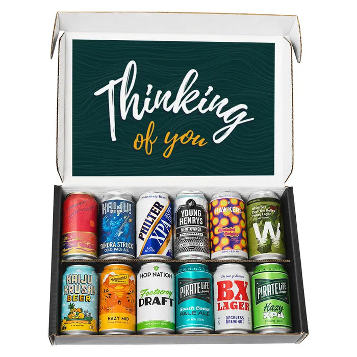 Thank You Beer Box Dozen Brews Core Beer Cartel