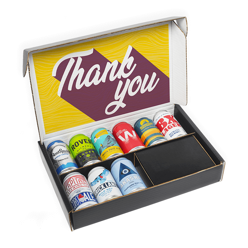 Thank You Beer Hamper Beer Hamper Core Beer Cartel