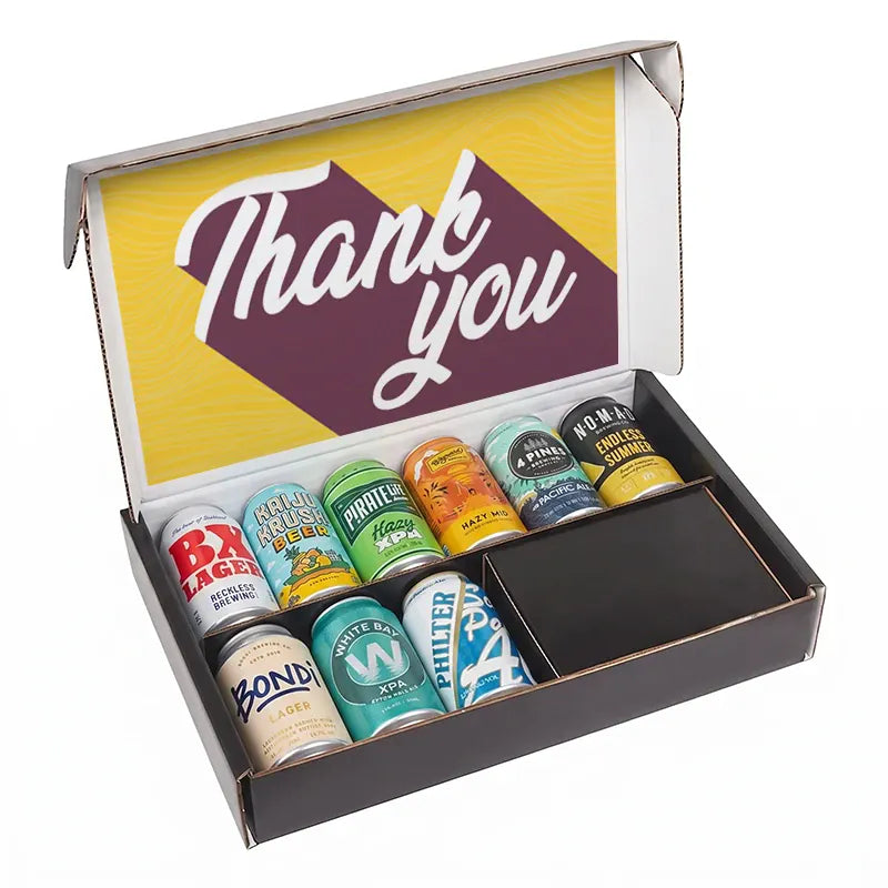 Thank You Beer Hamper Beer Hamper Core Beer Cartel