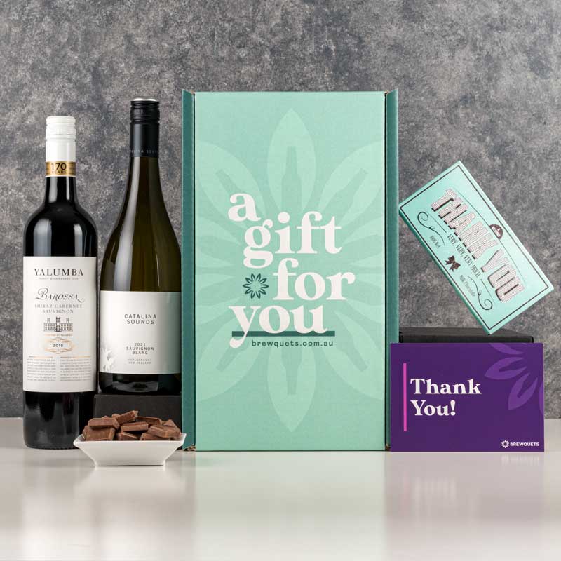 Thank You Duo Wine Hamper Brewquets