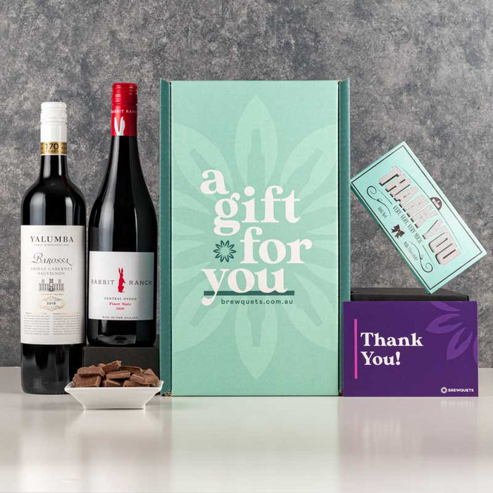 Thank You Duo Wine Hamper Brewquets
