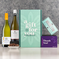 Thank You Duo Wine Hamper Duo White (Sauvignon Blanc & Chardonnay) Gift Packs Brewquets