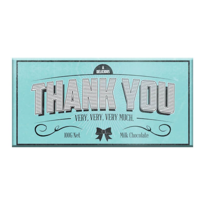 Thank You Milk Chocolate Add On Bloomsberry