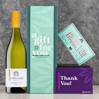 Thank You Wine & Chocolate Hamper Chardonnay Gift Packs Brewquets