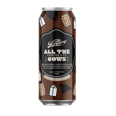 The Bruery All The Chocolate Cows  Bourbon Barrel Aged Imperial Milk Stout 473ml Can Craft Beer The Bruery
