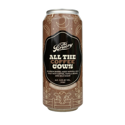 The Bruery All the Coffee Cows BBA Imperial Milk Stout with Coffee, Vanilla Beans and Milk Sugar 473ml Can Craft Beer The Bruery