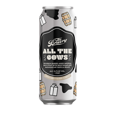 The Bruery All The Cows Bourbon Barrel Aged Imperial Milk Stout 473ml Can Craft Beer The Bruery