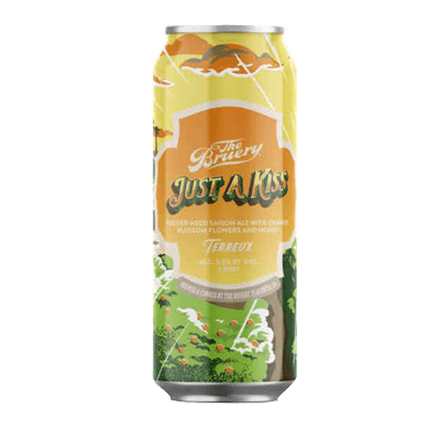 The Bruery Just A Kiss Orange Blossom & Honey Farmhouse Ale 473ml Can Craft Beer The Bruery
