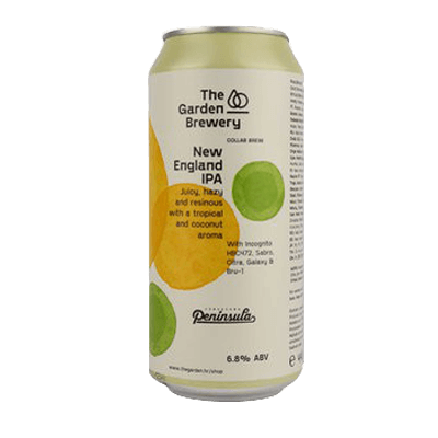 The Garden/ Cervecera Peninsula New England IPA 440ml Can Craft Beer The Garden Brewery