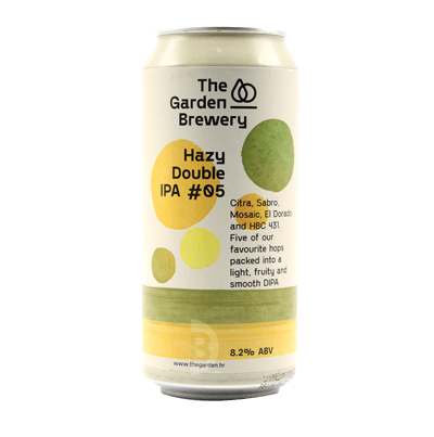 The Garden Hazy DIPA #5 440ml Can Craft Beer The Garden Brewery
