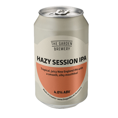 The Garden Hazy Session IPA Single Craft Beer The Garden Brewery