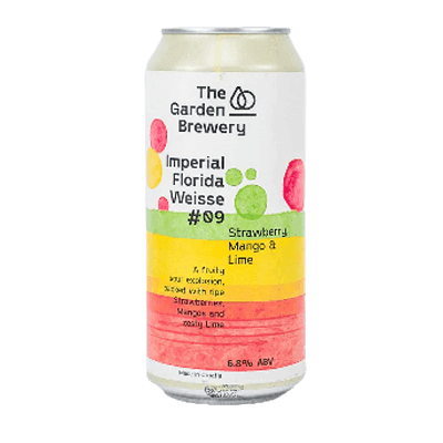 The Garden Imperial Florida Weisse #09 Strawberry, Mango & Lime Sour 440ml Can Craft Beer The Garden