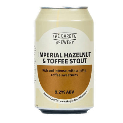 The Garden Imperial Hazelnut & Toffee Stout Single Craft Beer The Garden Brewery