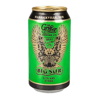 The Grifter Big Sur West Coast IPA Craft Beer The Grifter Brewing Company