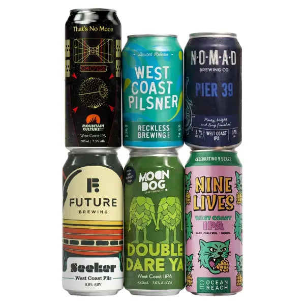 The West Coast Crusher Pack Craft Beer Beer Cartel