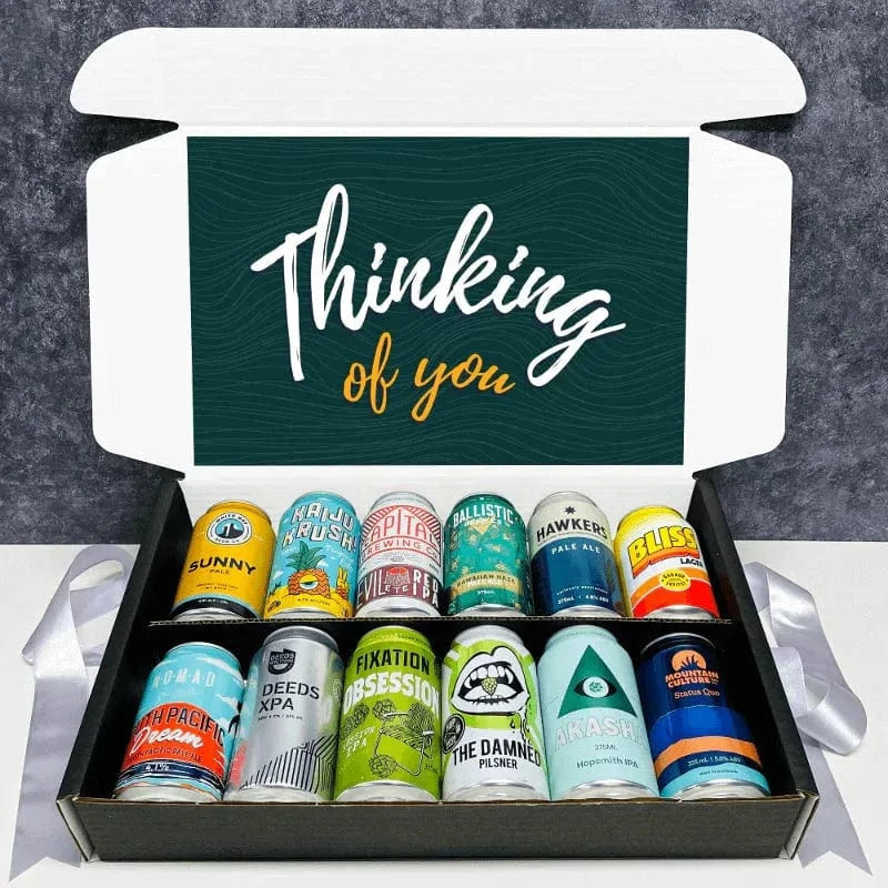 Thinking Of You Beer Gift Pack Dozen Brews Core Beer Cartel