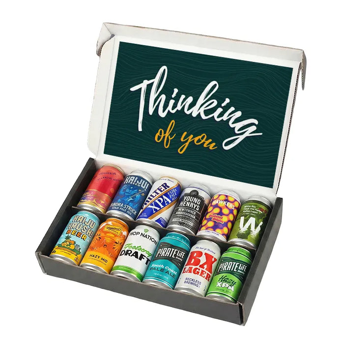 Thinking Of You Beer Gift Pack Dozen Brews Core Beer Cartel